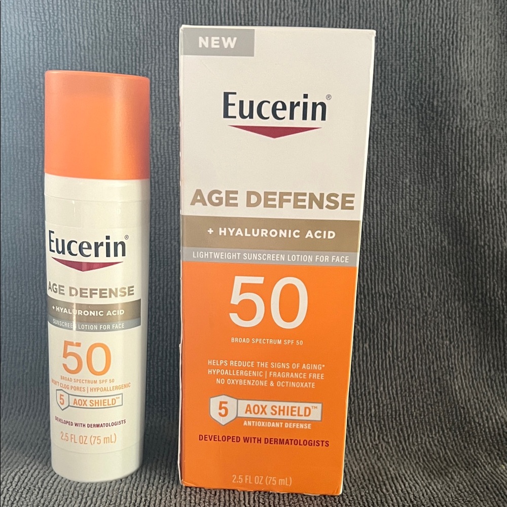 Eucerin Age Defense SPF 50 Lightweight Sunscreen Lotion